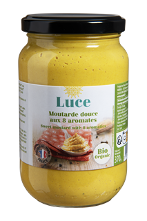 Luce moutarde douce aux 8 aromates bio 370g - 1520